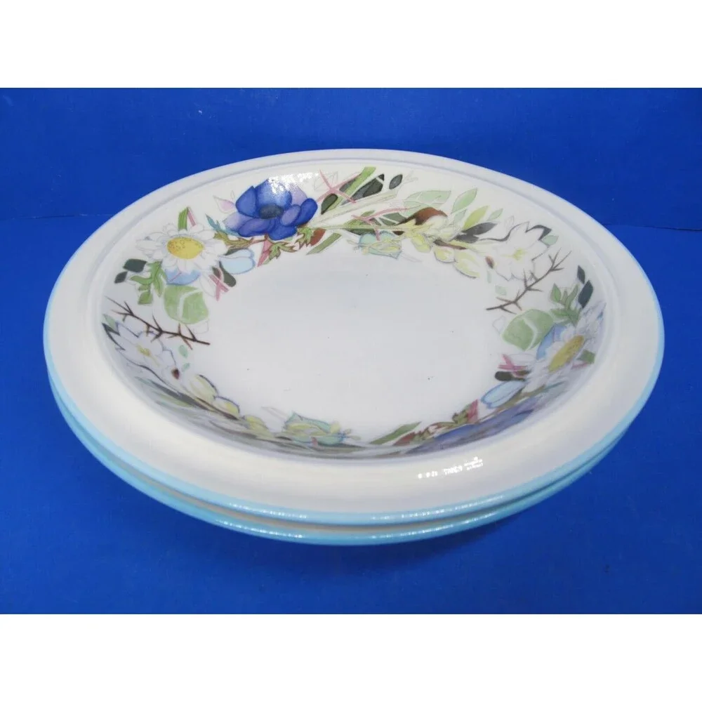 Goebel Jardin Germany Set Of 2 Rare HTF 8 1/2